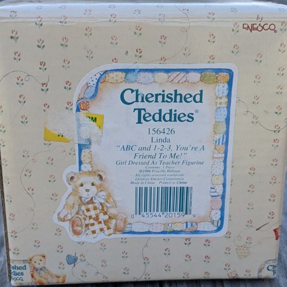 Cherished Teddies "ABC and 123, You're a Friend to Me" Figurine MIB - Picture 6 of 7